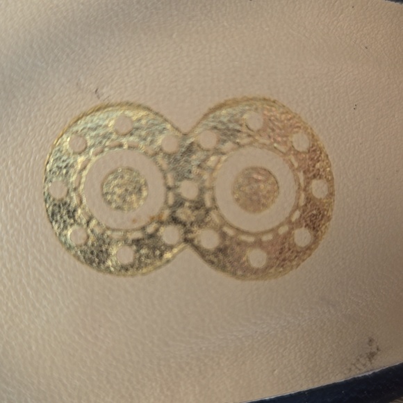 8 by YOOX leather heeled sandals, size EU 35/US 5. Made in Italy - Picture 7 of 8